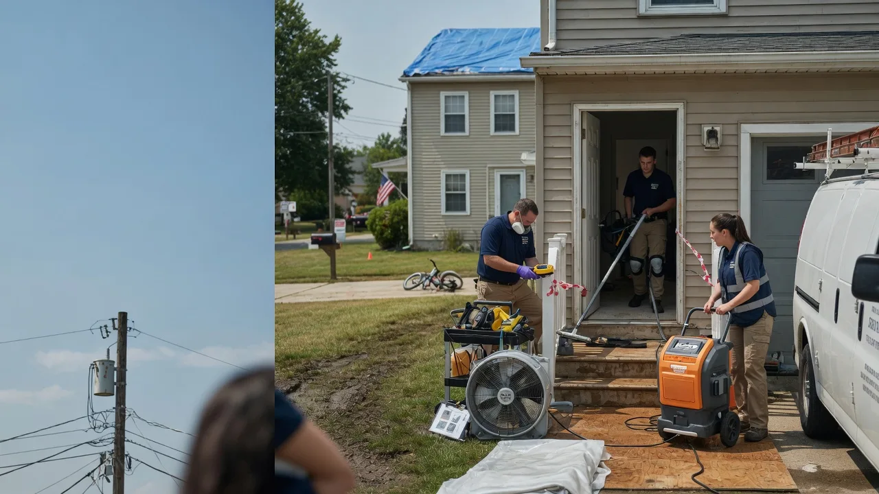 Water Damage Repair in East Wallingford, VT near me